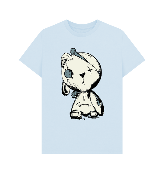 Sky Blue Printed T-shirt Front