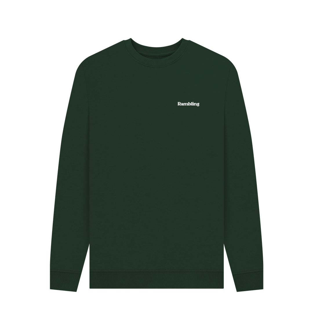 Evergreen Printed Sweater Front