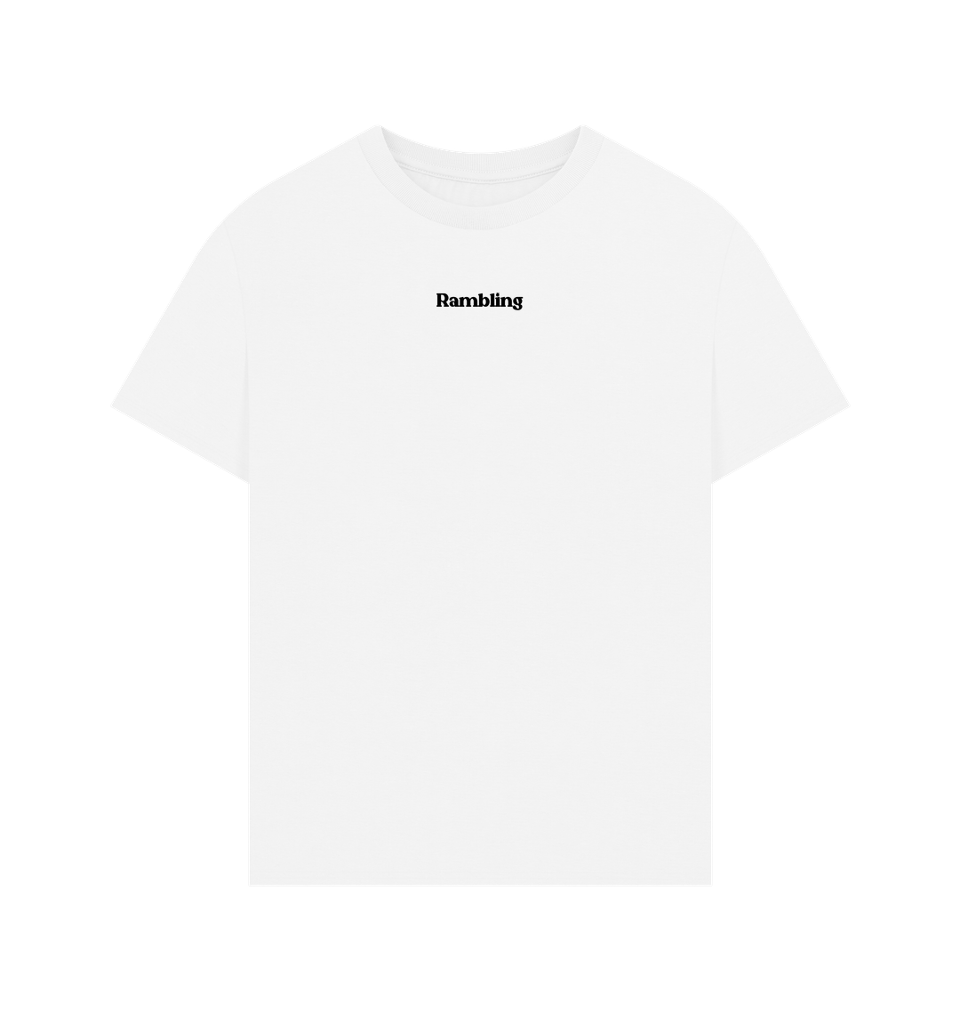 White Printed T-shirt Front
