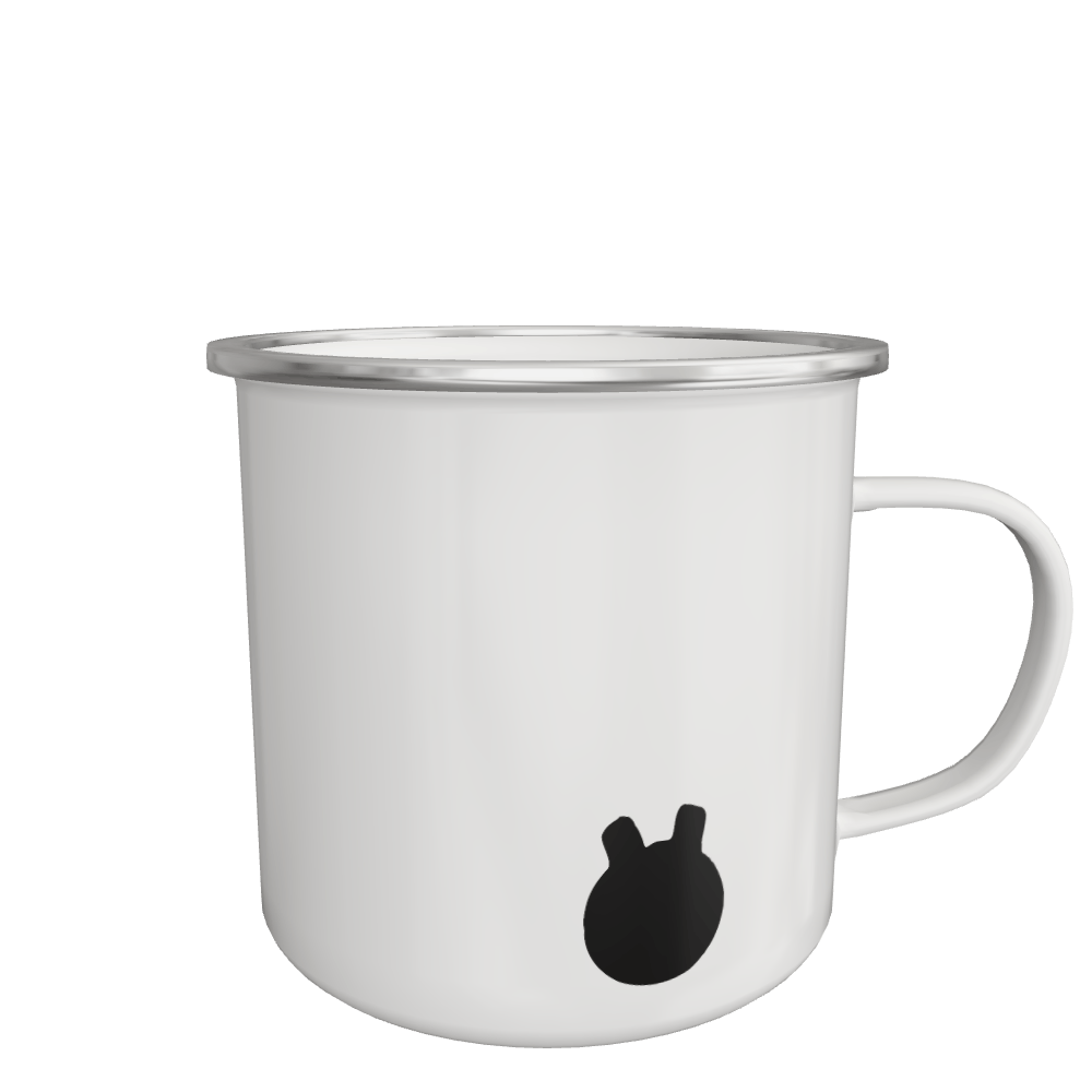 White Mug Front