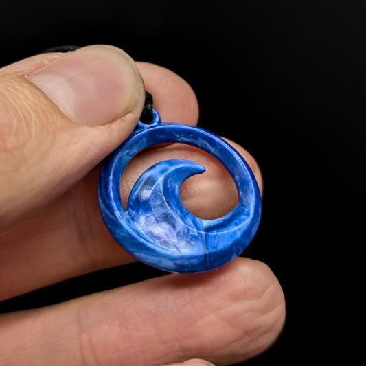 The Wave recycled plastic Necklace