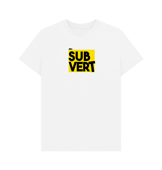 White Printed T-shirt Front