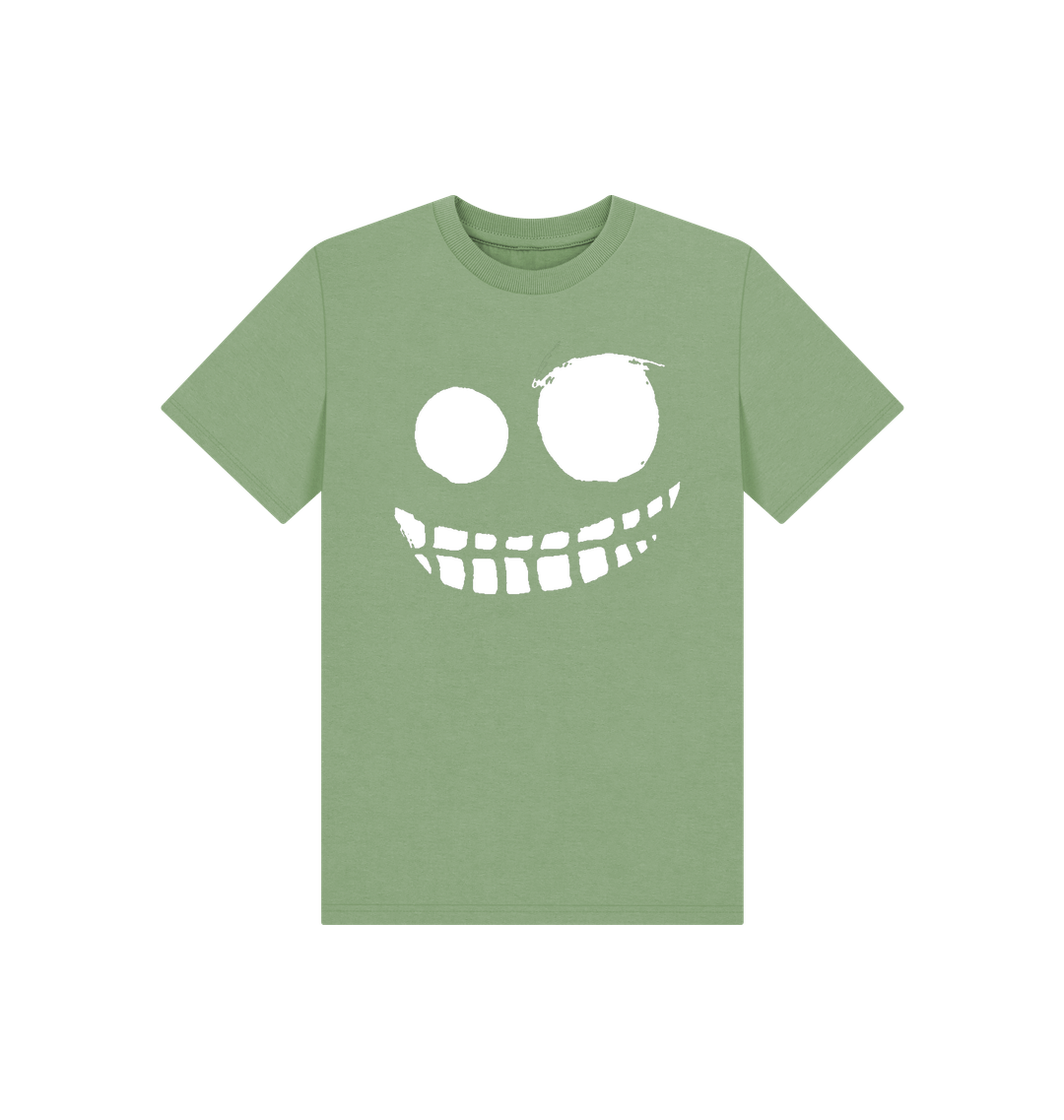Sage Printed Kids T-Shirt Front