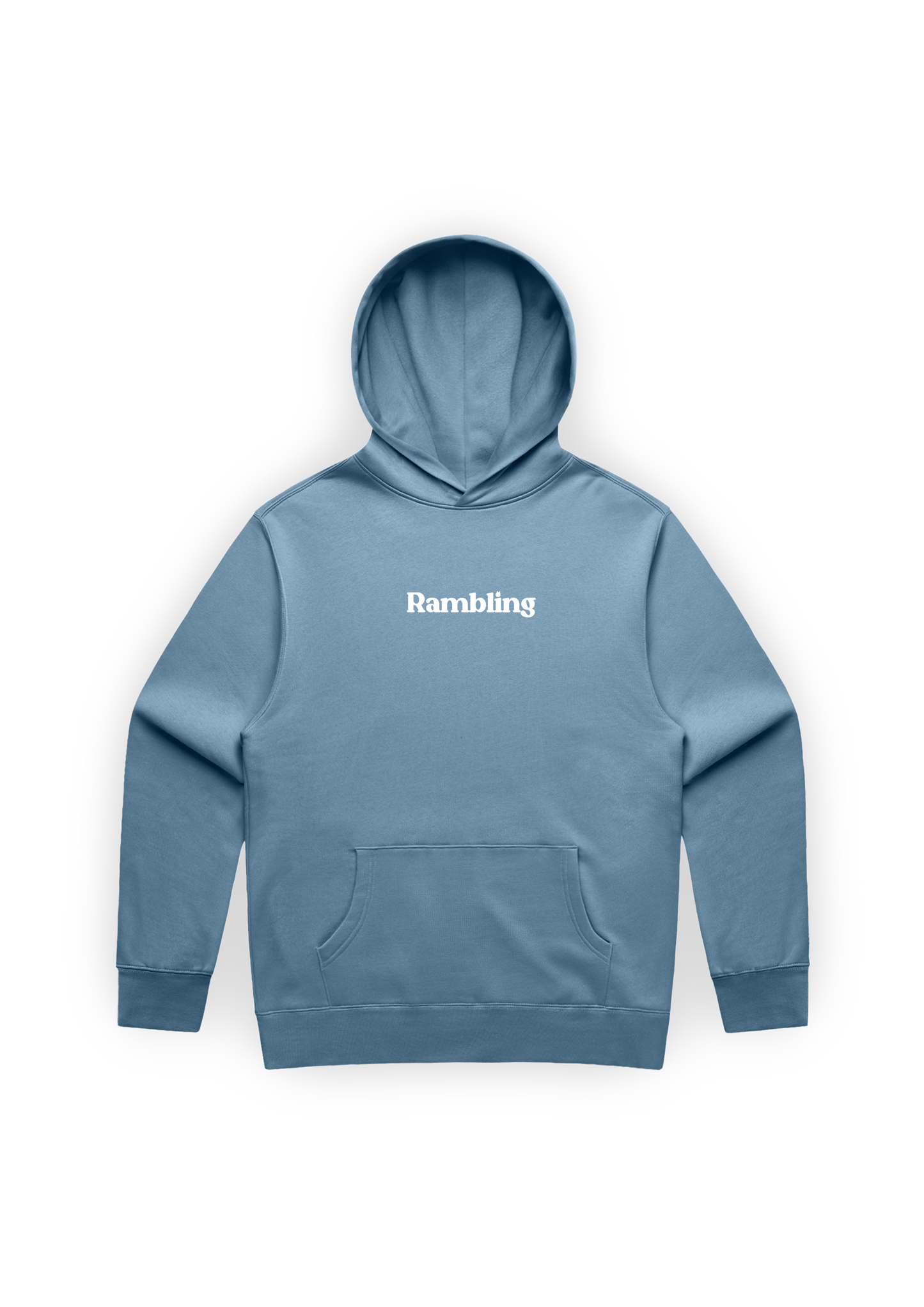 Rambling Logo Eco-Friendly Recycled Fleece Hoodie