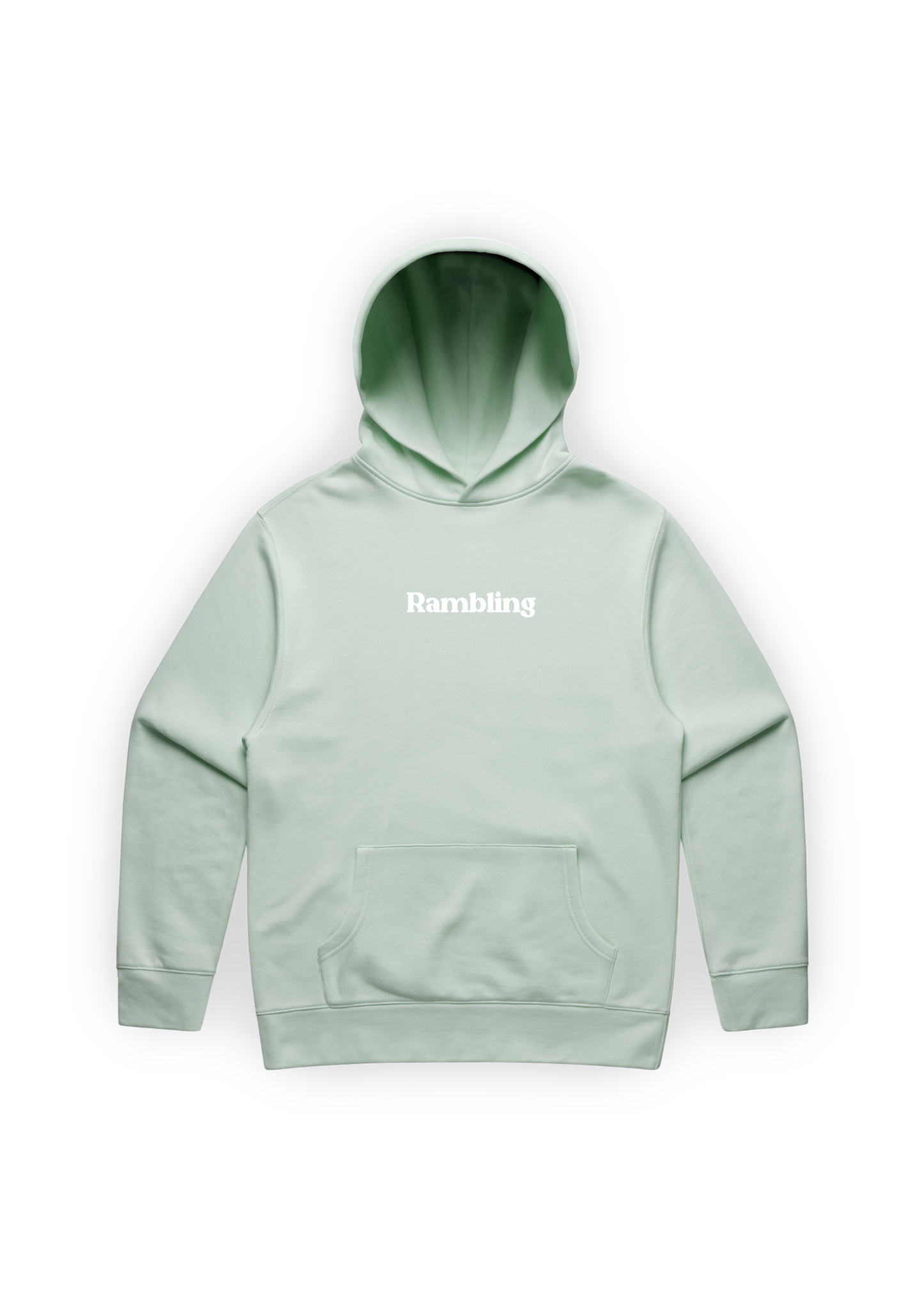 Rambling Logo Eco-Friendly Recycled Fleece Hoodie