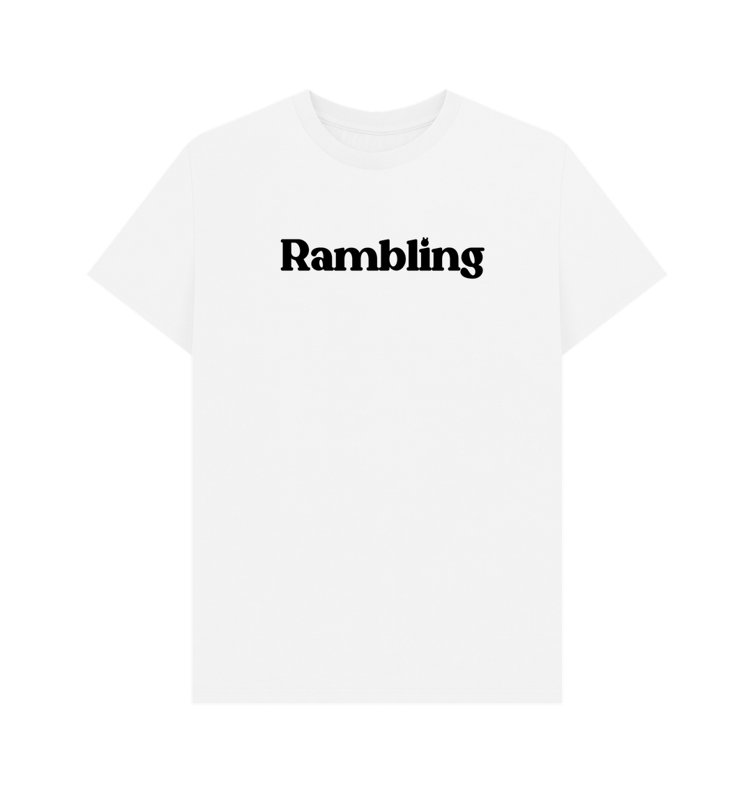 White Printed T-shirt Front