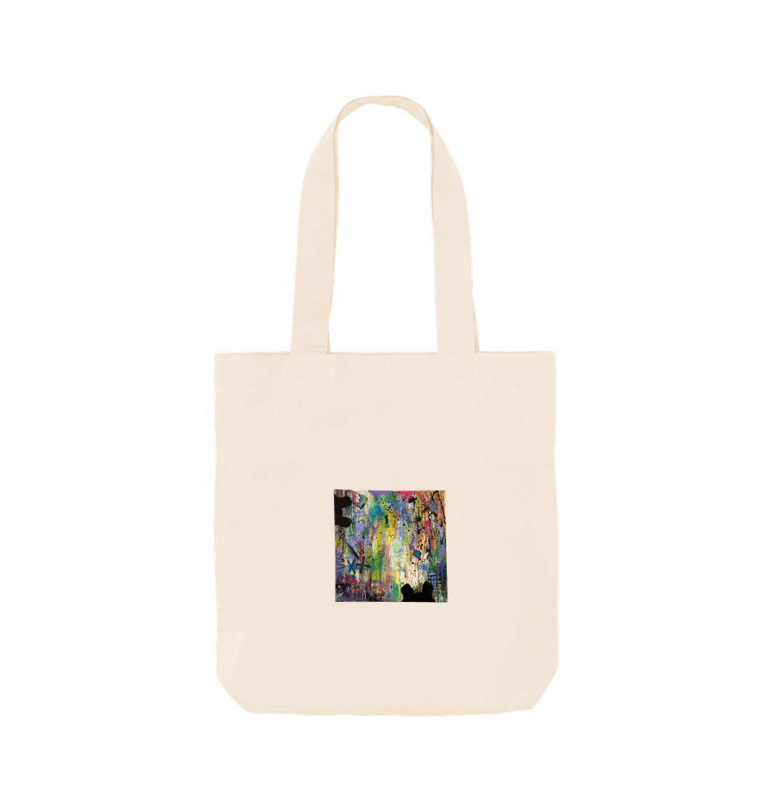 Natural Printed Bag Front