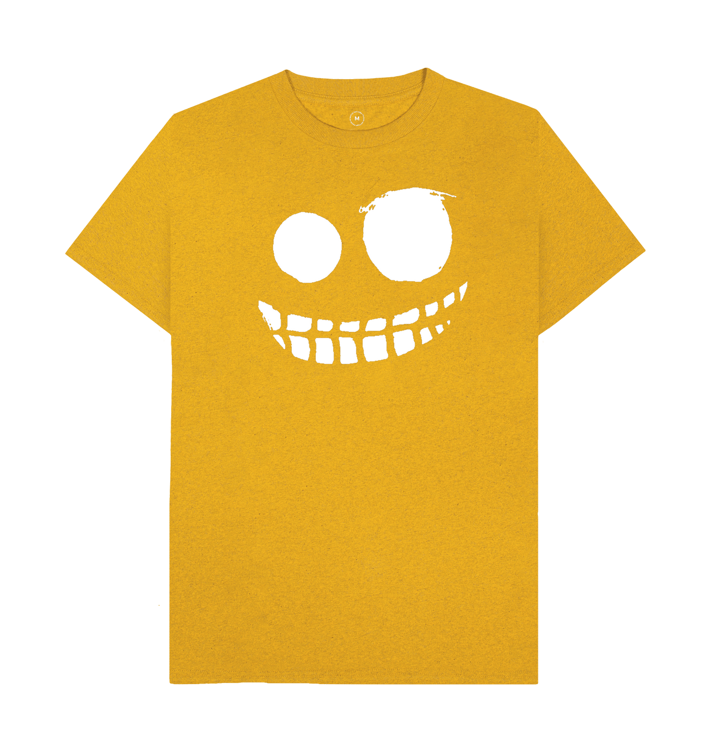 Sunflower Yellow Recycled Printed T-Shirt Front