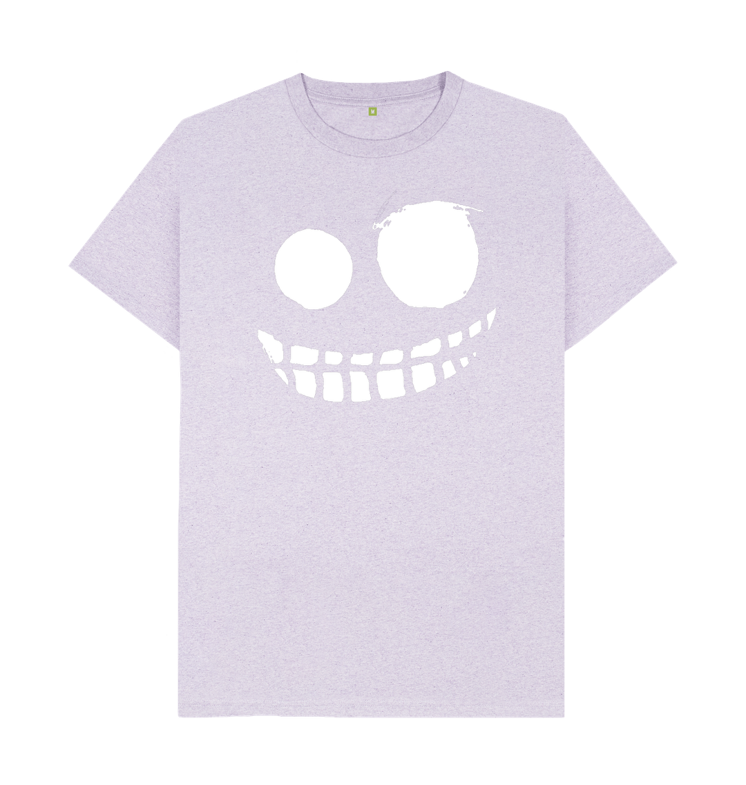 Light Purple Recycled Printed T-Shirt Front