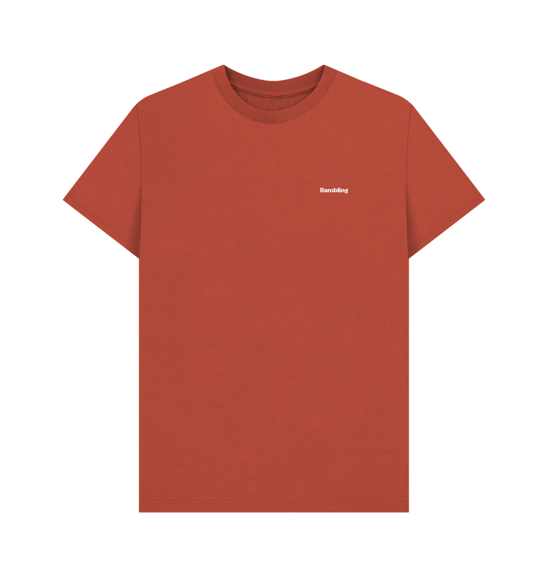 Rust Printed T-shirt Front