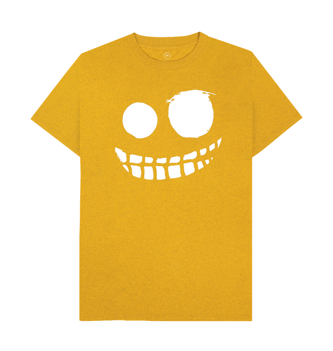Sunflower Yellow Recycled Printed T-Shirt Front