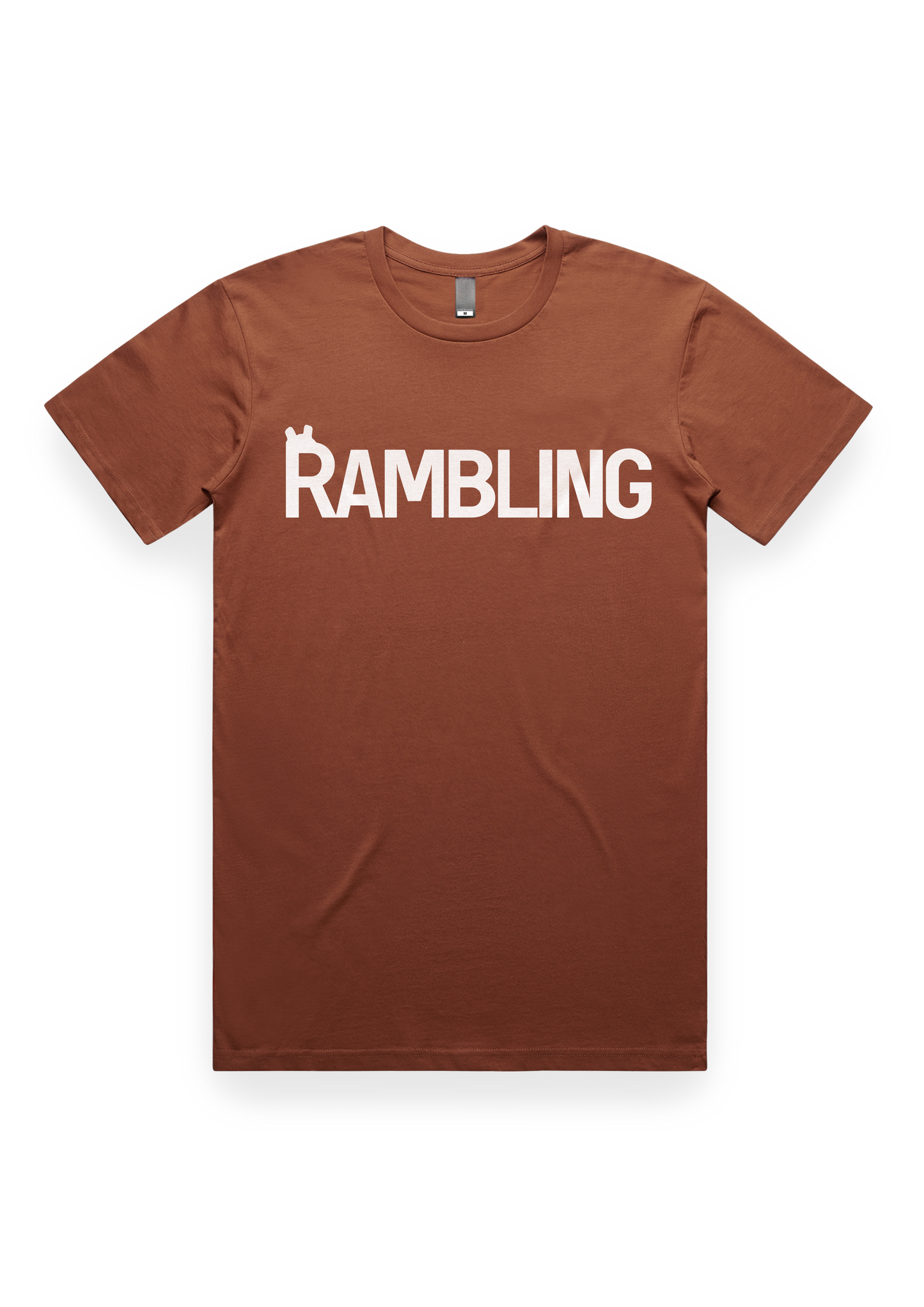 Rambling Logo Cotton T-shirt