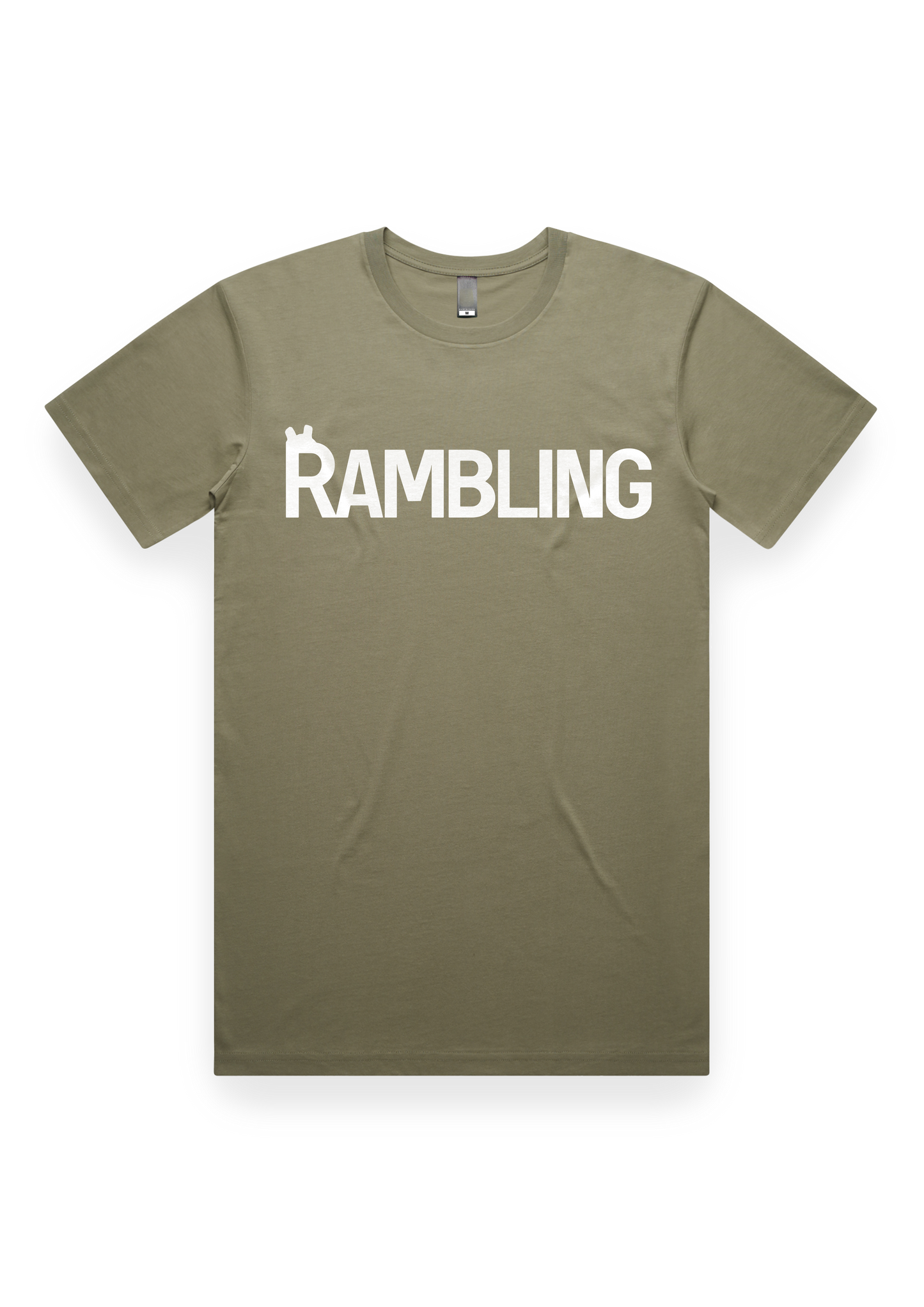 Rambling Logo Cotton T-shirt