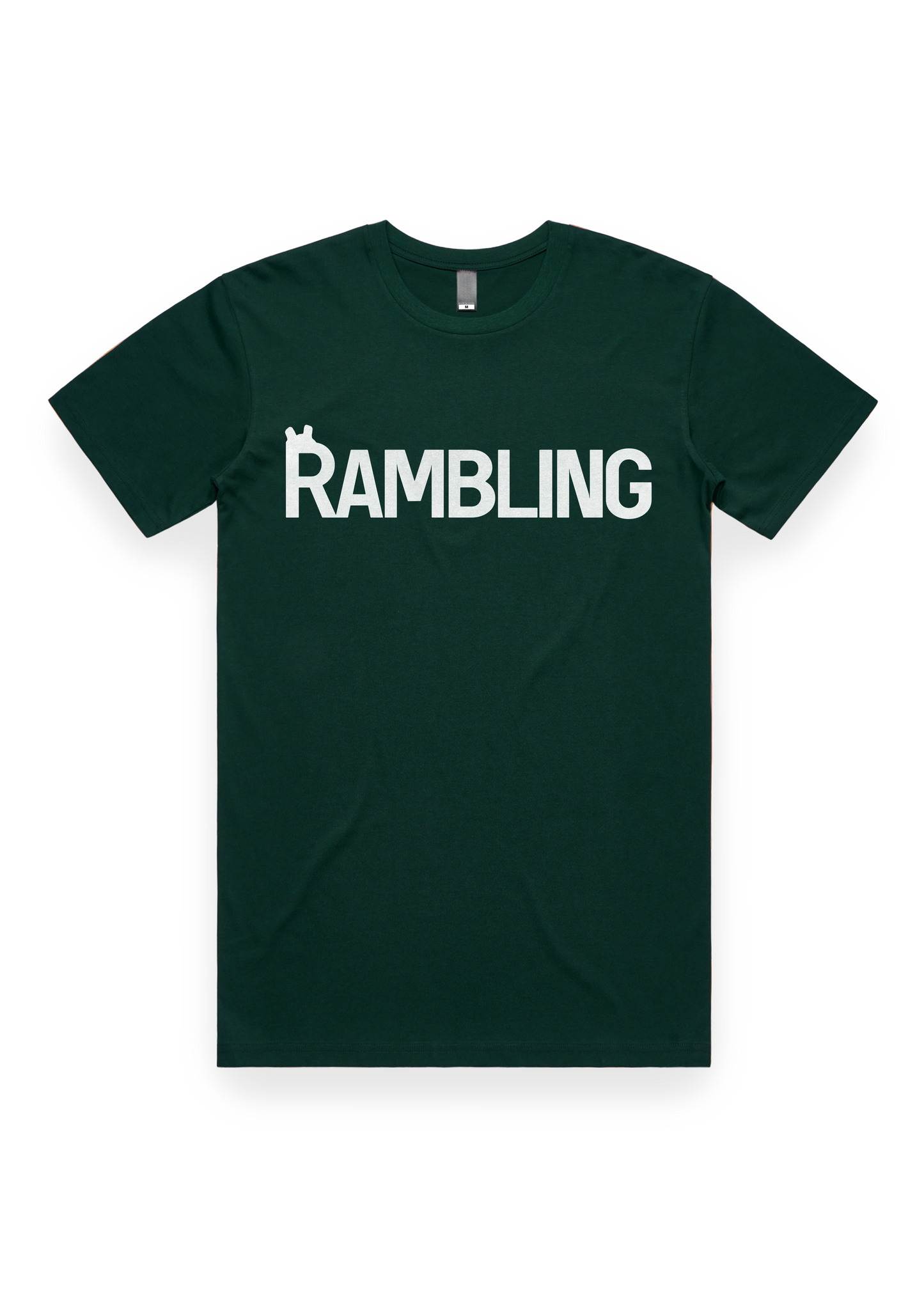 Rambling Logo Cotton T-shirt