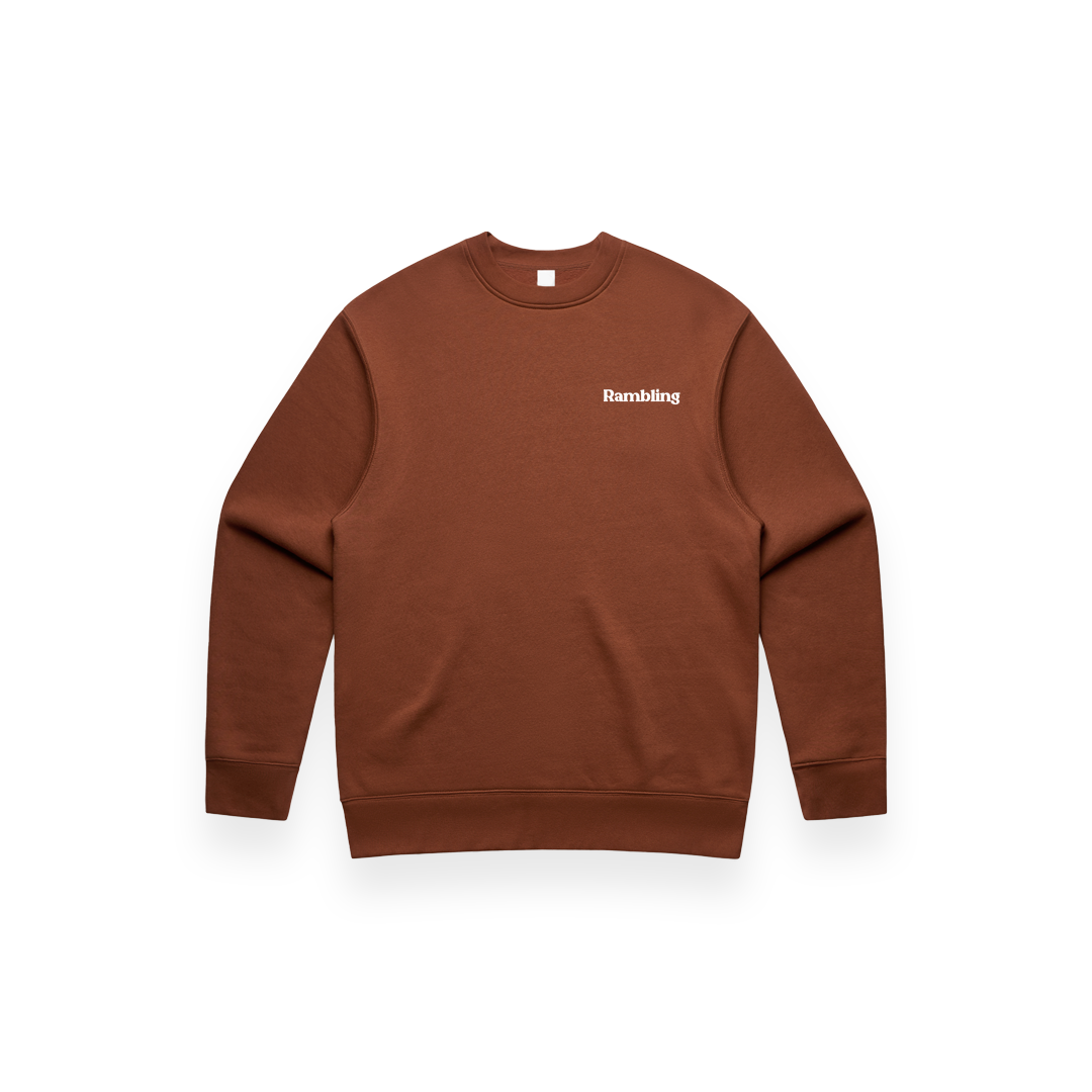 Studio Printed – Left Chest Crew