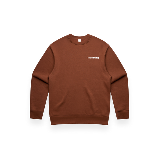 Studio Printed – Left Chest Crew