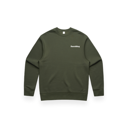 Studio Printed – Left Chest Crew